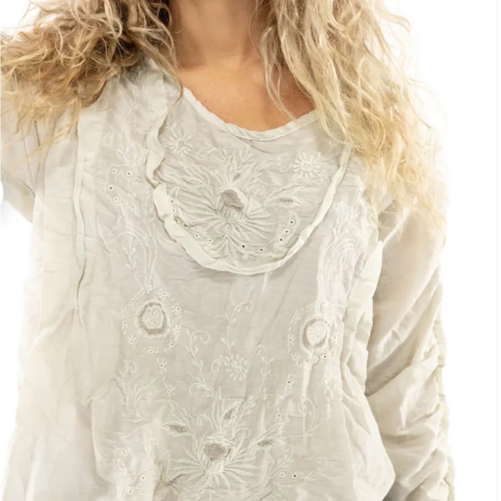 Magnolia Pearl Into the Groove Blouse - Picture 2 of 16